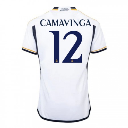 Camiseta Real Madrid Camavinga 12 Primera 2023-24 Camiseta Real Madrid Camavinga 12 Primera 2023-24